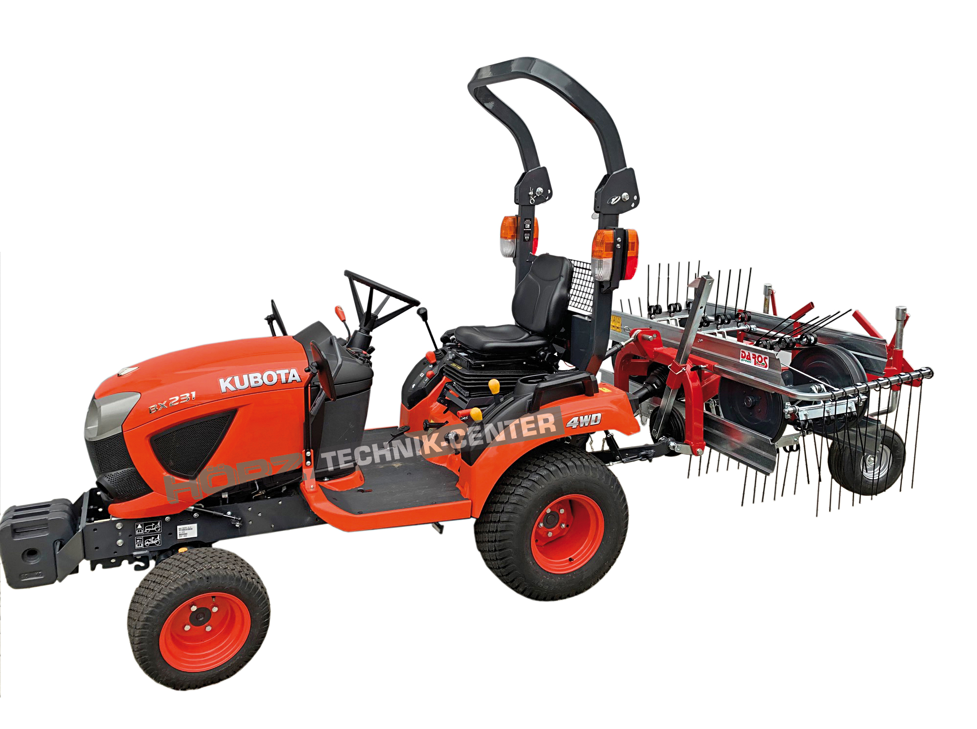 Kubota BX231 m. Bandrechen