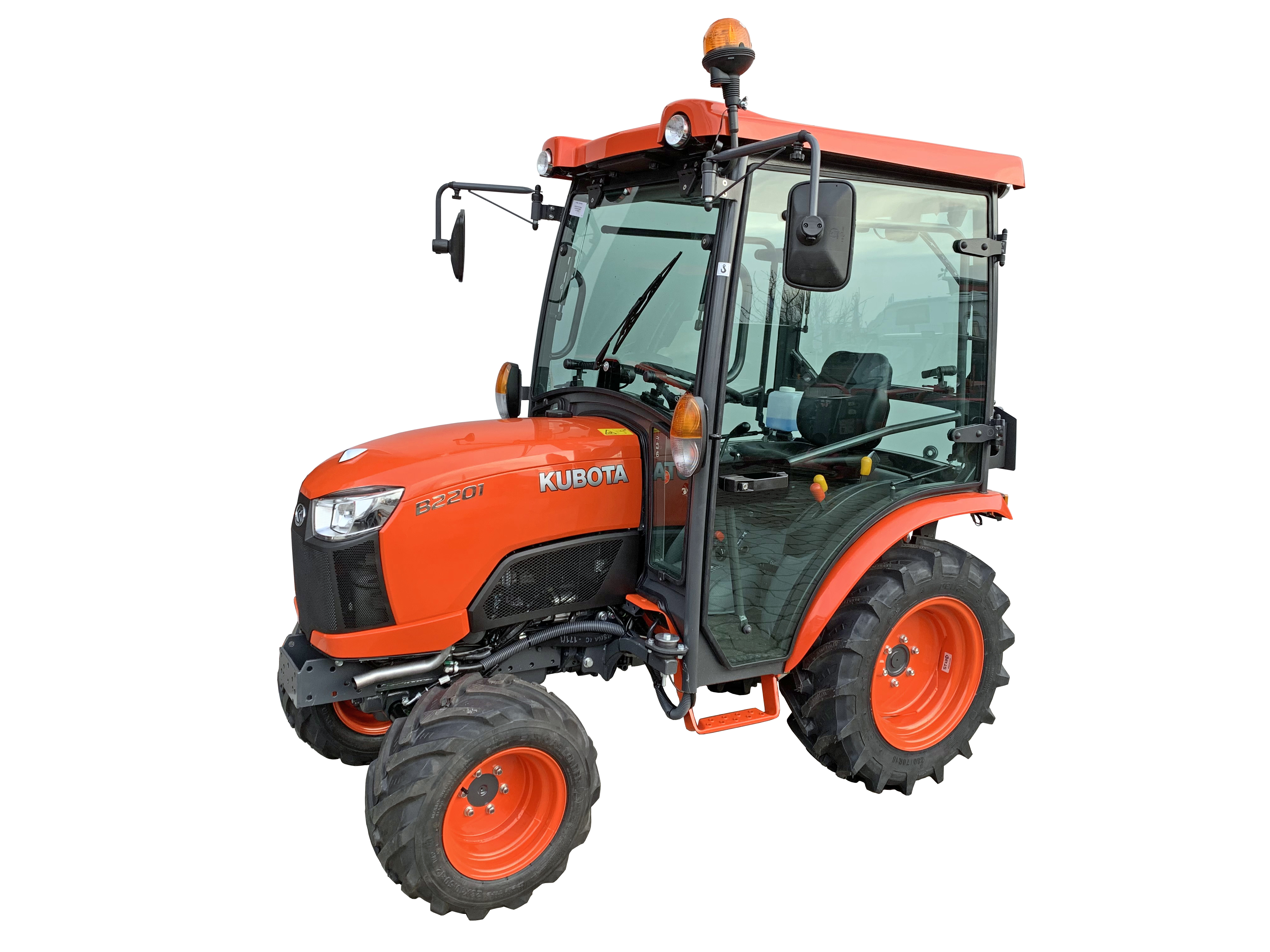 Kubota B2-201 m. Kabine