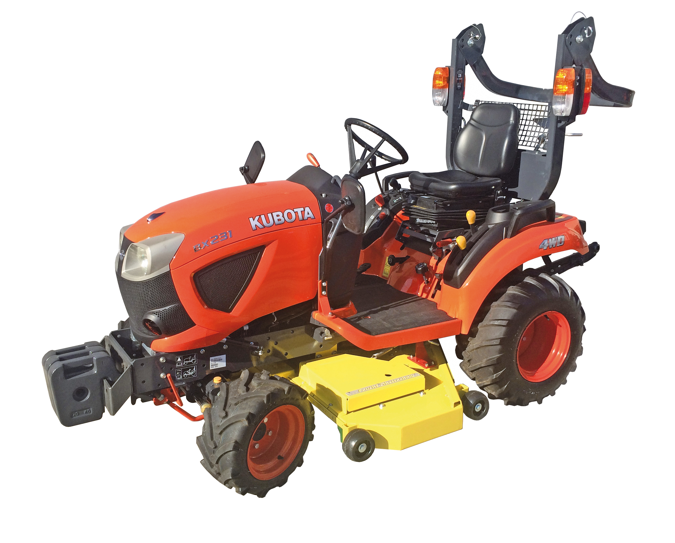 Kubota BX231 m. Feucht Mähwerk