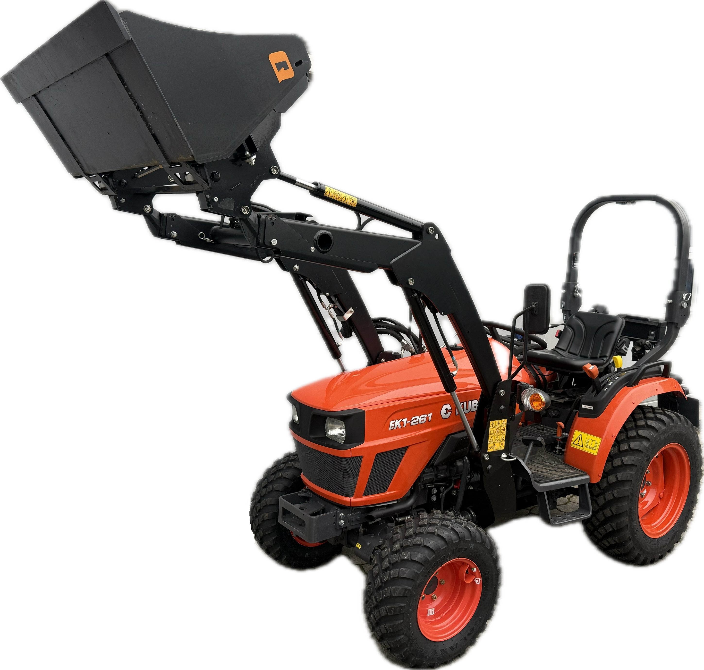 EK1-261 HST Allradtraktor- mit EK1 Markenfrontlader