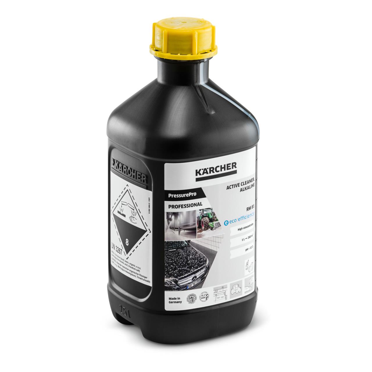 Aktivreiniger, alkalisch RM 81 eco!efficiency, 2.5l