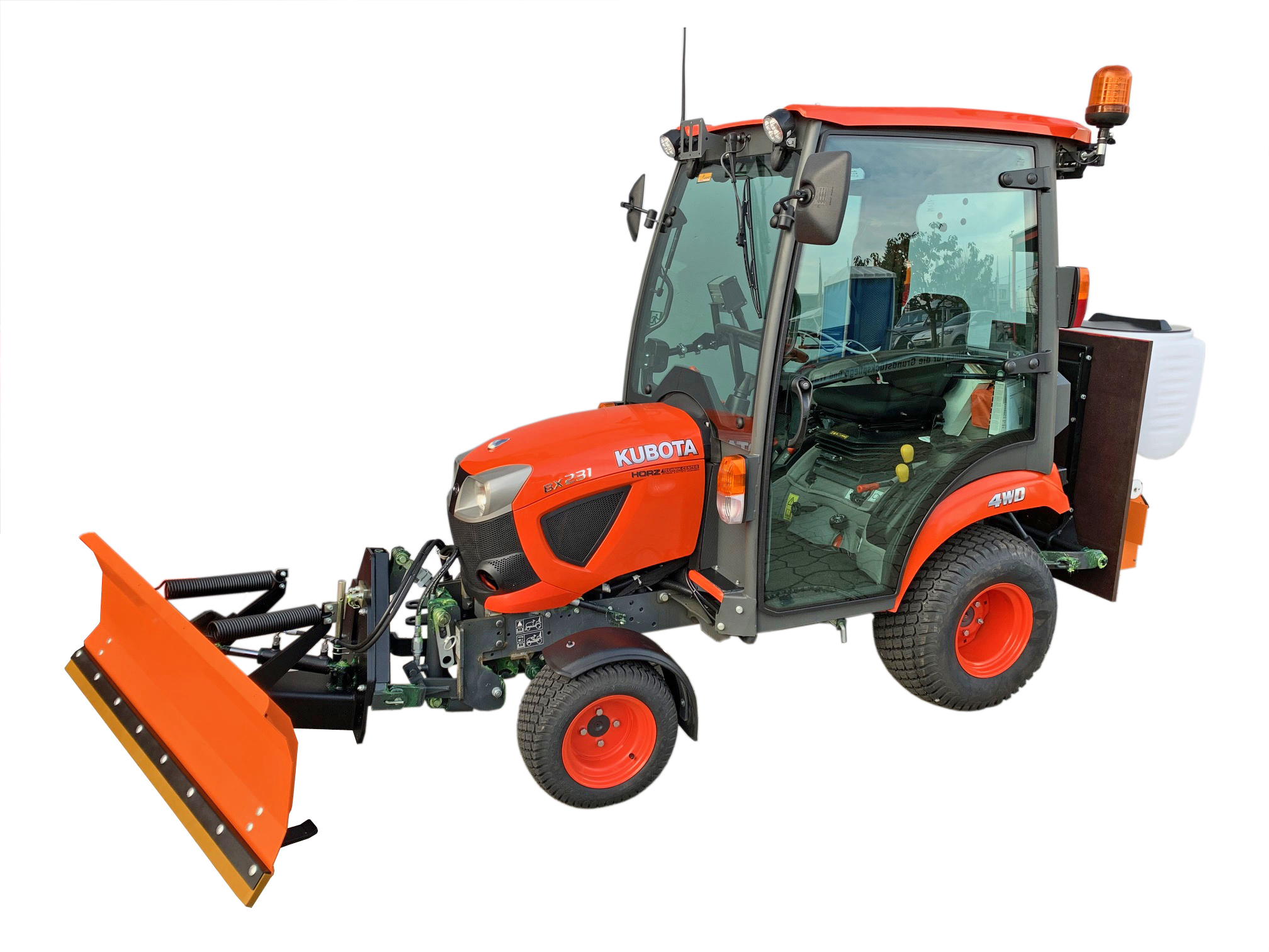 Kubota BX231 Winterdiensttraktor