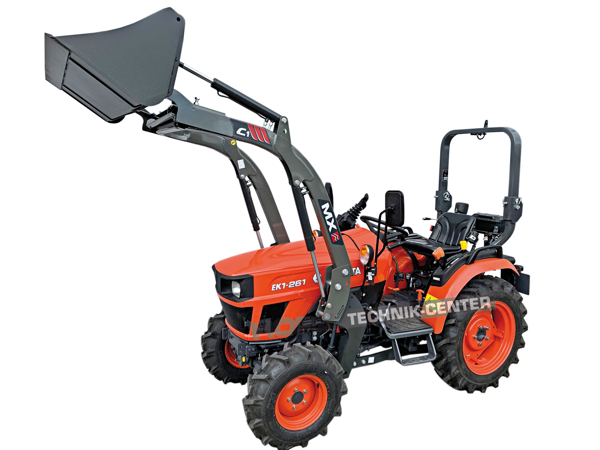 EK1-261 Allradtraktor- mit EK1 Markenfrontlader