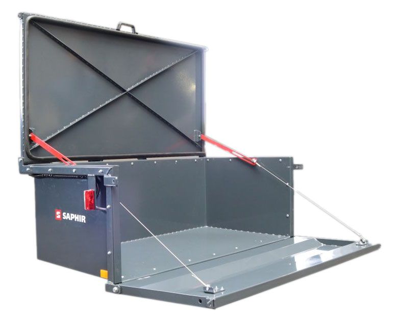 Transportmulde 1,40m mit Deckel