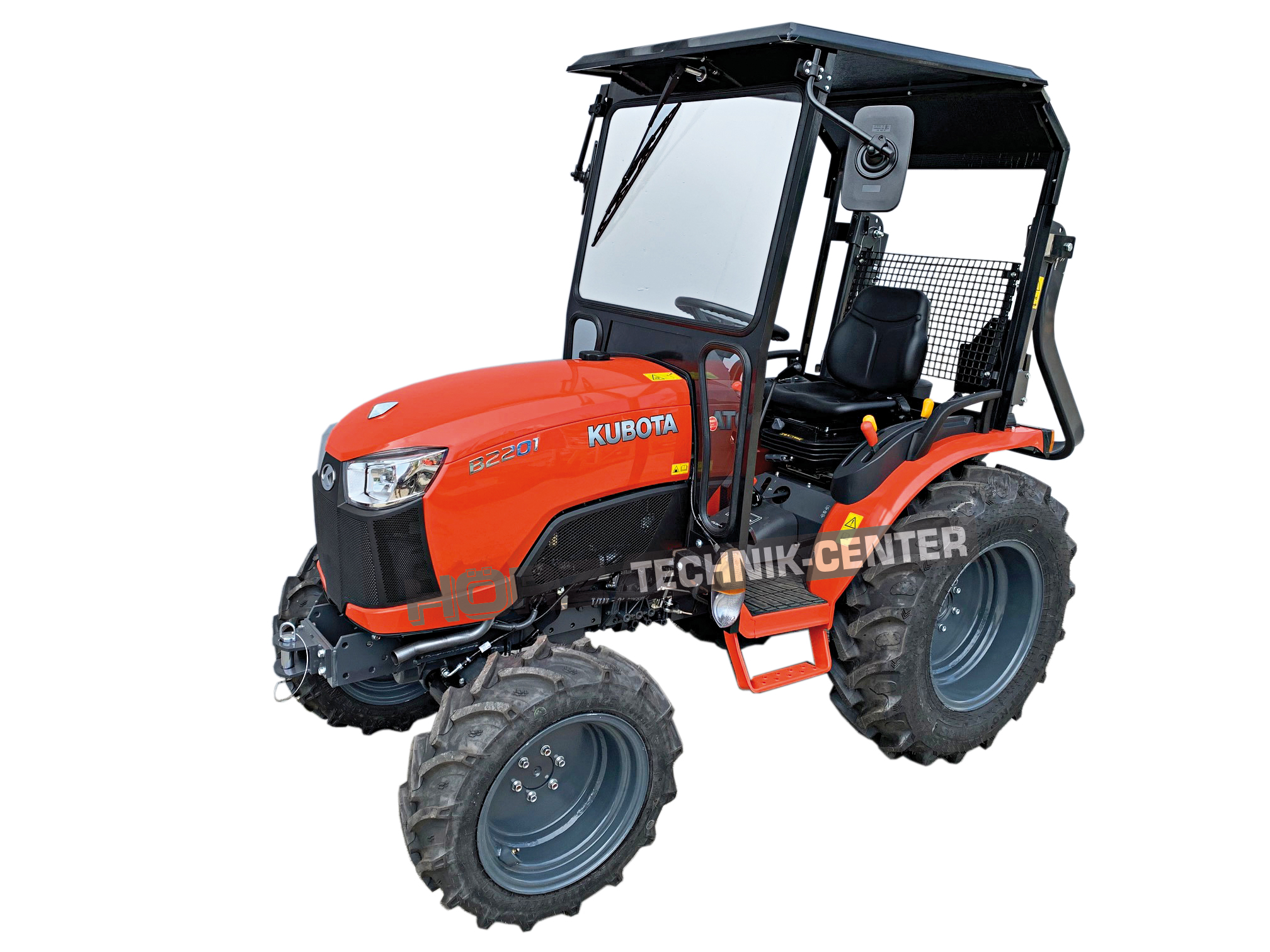 Kubota B2-201 Kompakttraktor mit Wetterschutzdach
