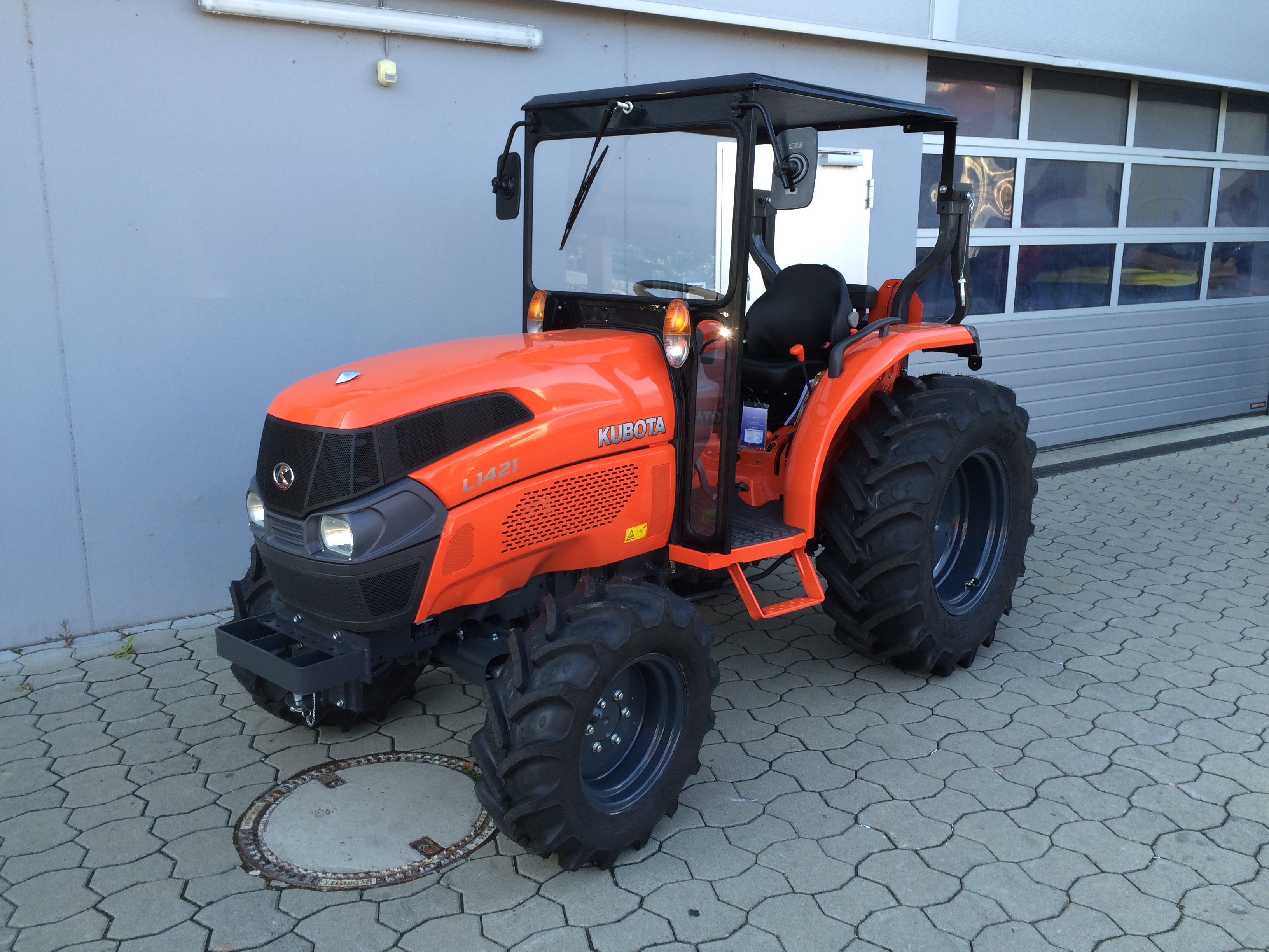 Wetterschutzdach für Kubota Traktoren