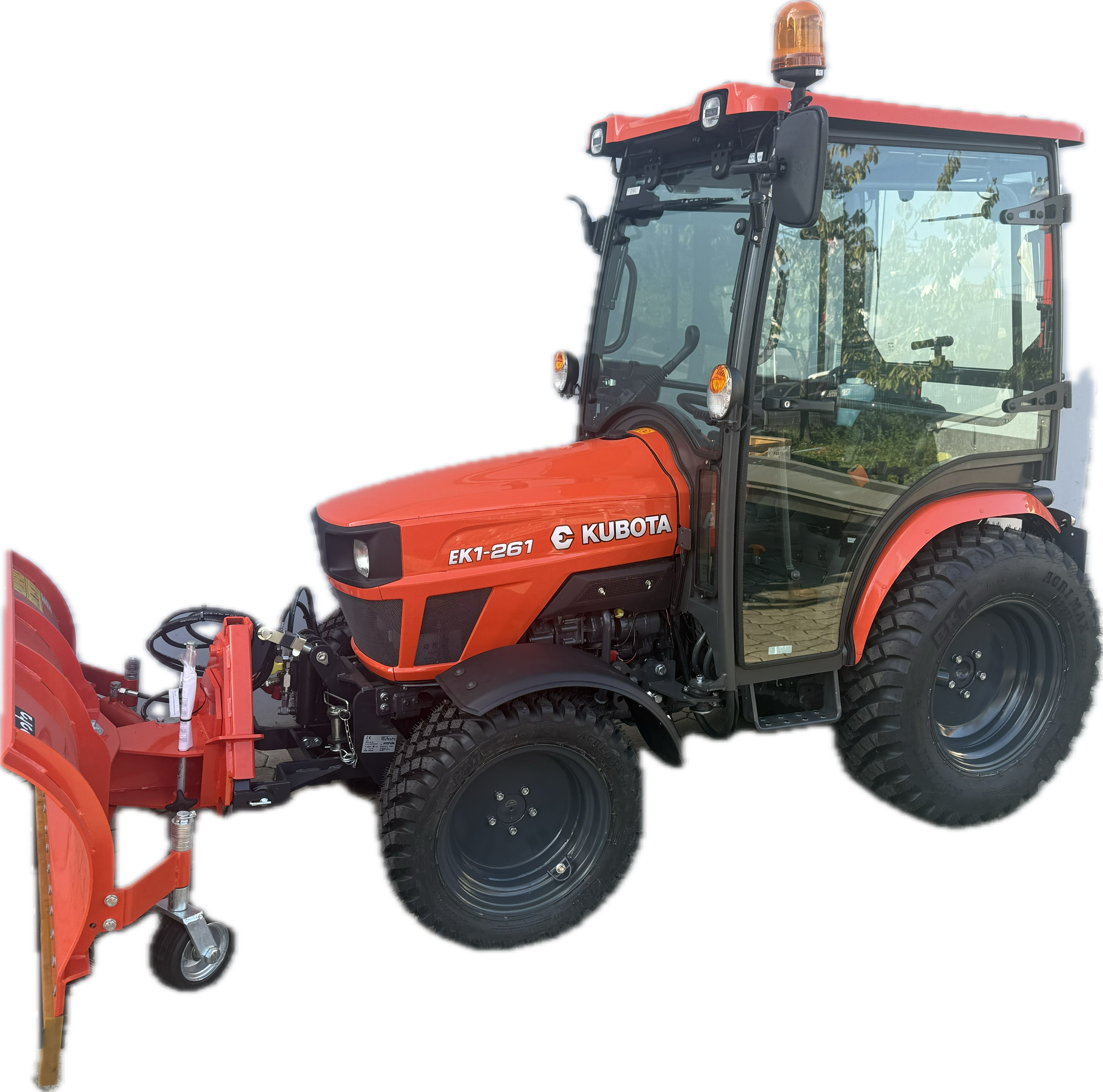 EK1-261 H Allradtraktor mit Hydrostat- Winterdienst